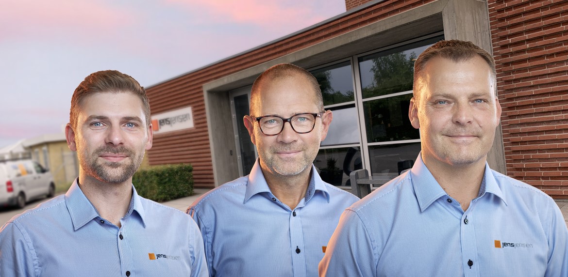 Jonas Vejgaard, Marius Sloth og Jan Bodilsen
